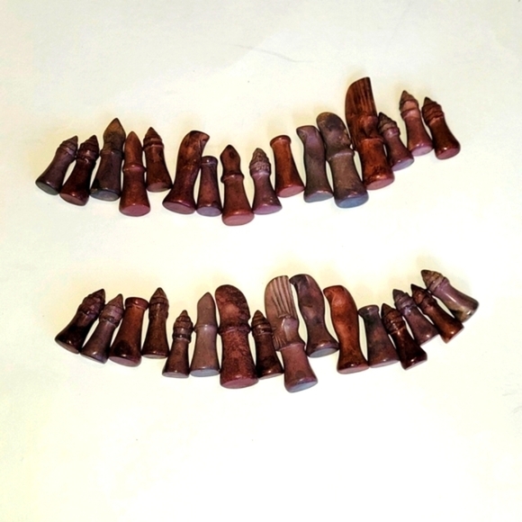 AFRICAN SOAPSTONE CHESS SET KENYAN, Safari vibes! - Picture 4 of 5